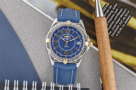 breitling wings stahl gold